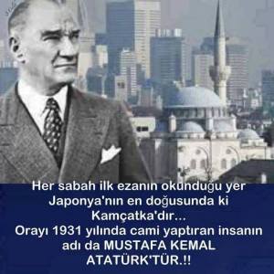Atatürk sevgisi yalancılıkla sağlanmaz.